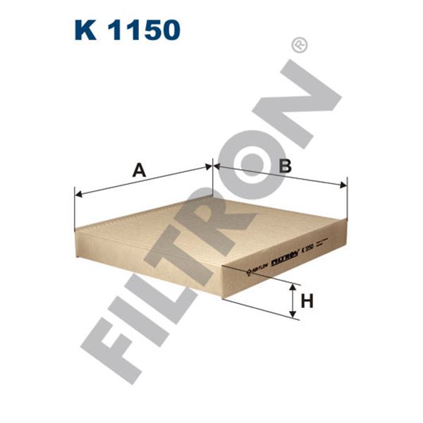 Filtre d'habitacle Filtron K1150