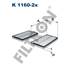Filtre d'habitacle Filtron K1160-2X