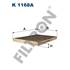 Filtre d'habitacle Filtron K1168A