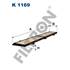 Filtre d'habitacle Filtron K1169