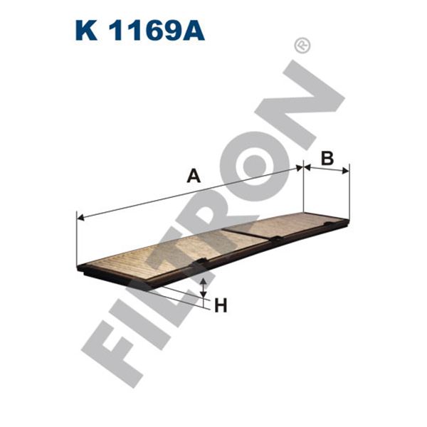 Filtre d'habitacle Filtron K1169A