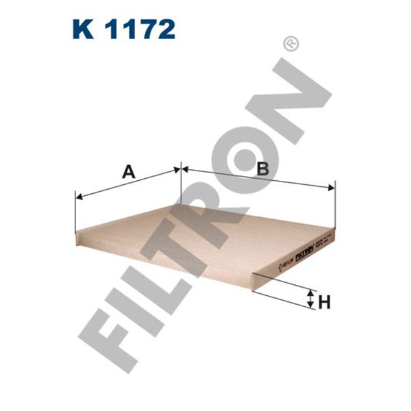 Filtre d'habitacle Filtron K1172