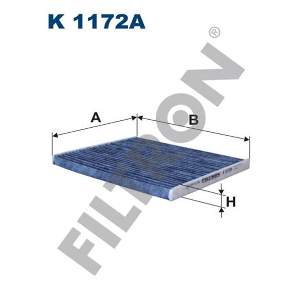Filtre d'habitacle Filtron K1172A