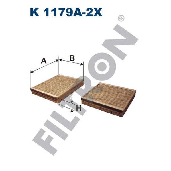 Filtre d'habitacle Filtron K1179A-2X
