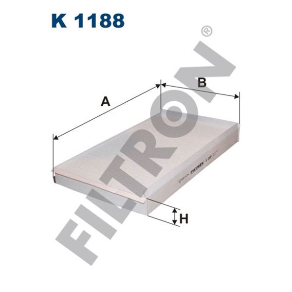 Filtre d'habitacle Filtron K1188