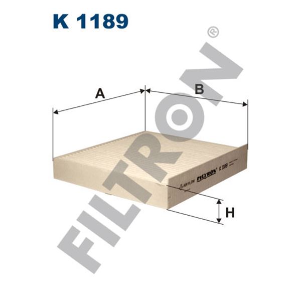 Filtre d'habitacle Filtron K1189