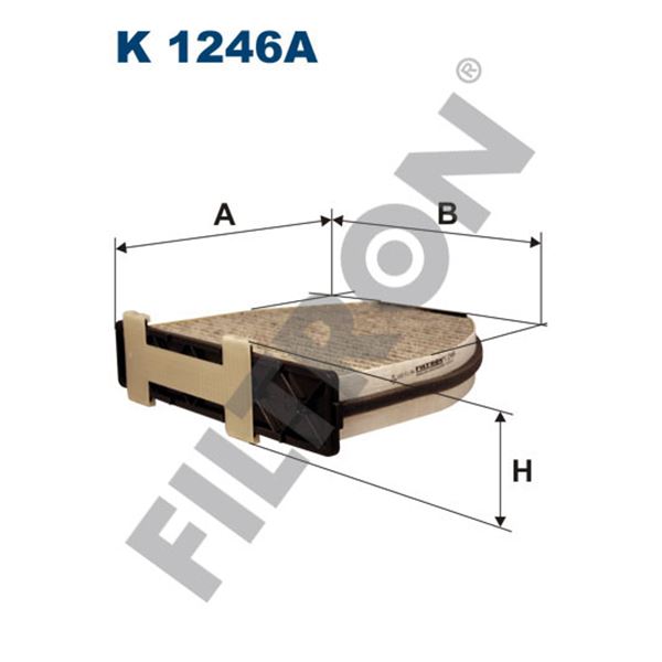 Filtre d'habitacle Filtron K1246A