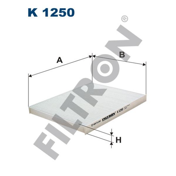 Filtre d'habitacle Filtron K1250