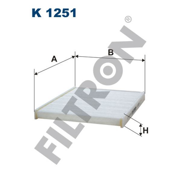 Filtre d'habitacle Filtron K1251