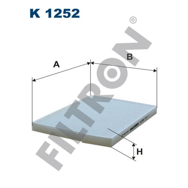 Filtre d'habitacle Filtron K1252