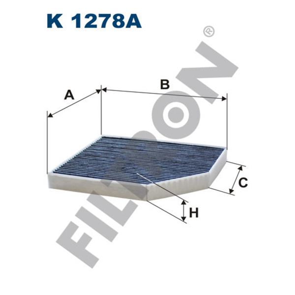 Filtre d'habitacle Filtron K1278A