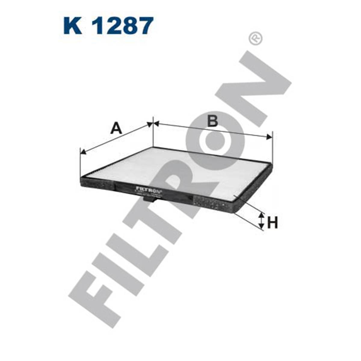 Filtre D'habitacle Filtron K1287