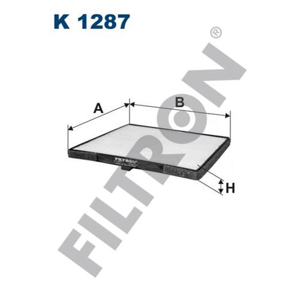 Filtre d'habitacle Filtron K1287