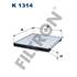Filtre d'habitacle Filtron K1314