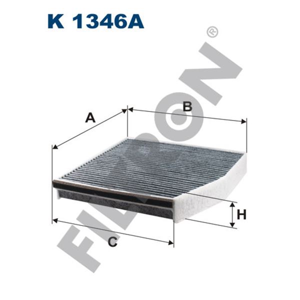 Filtre d'habitacle Filtron K1346A