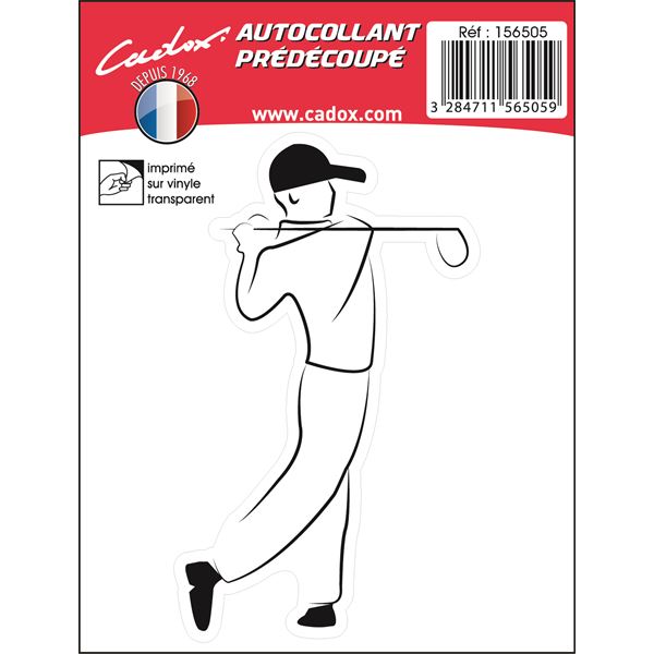 MINISTICKER CARROSSERIE GOLFEUR CADOX