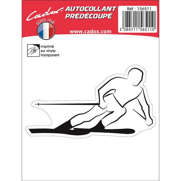 MINISTICKER CARROSSERIE SKIEUR CADOX