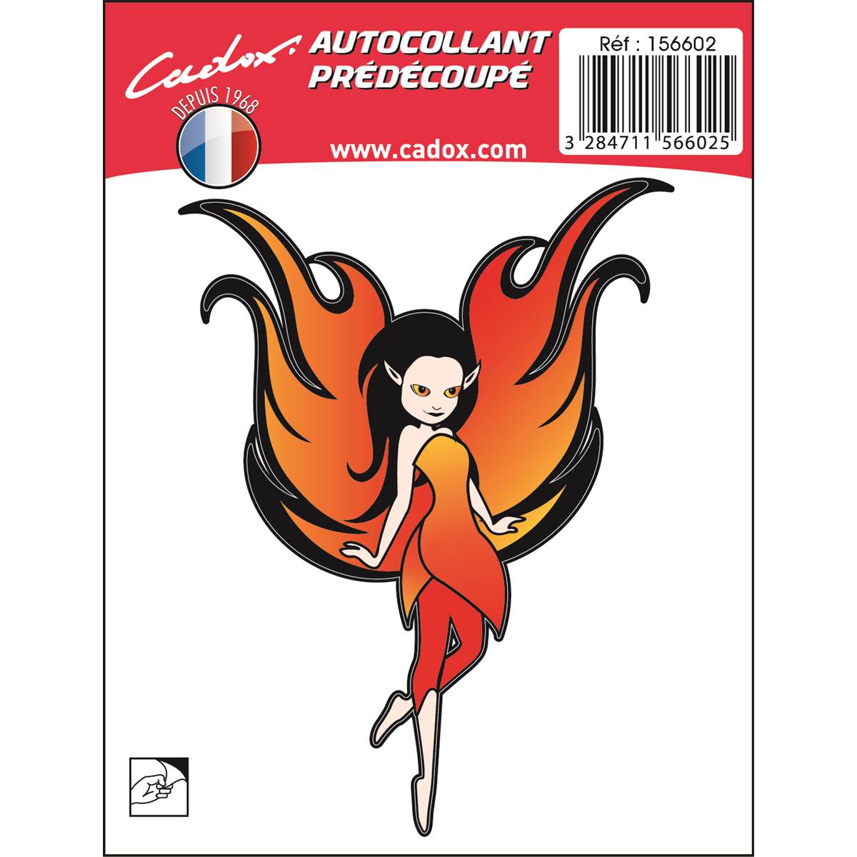 Sticker Carrosseriezelphe Bad Cadox
