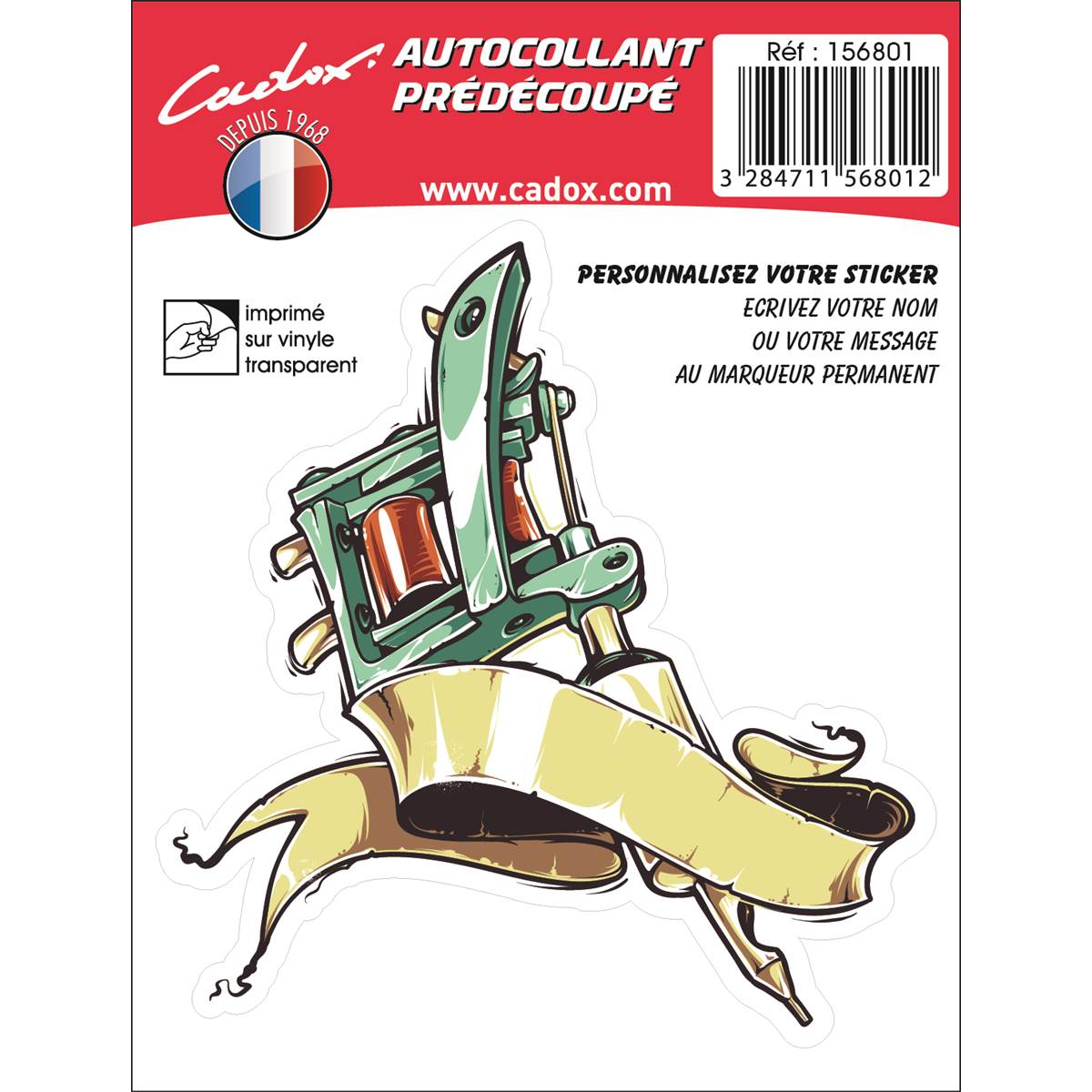 Ministicker Carrosserie Tattoo Cadox