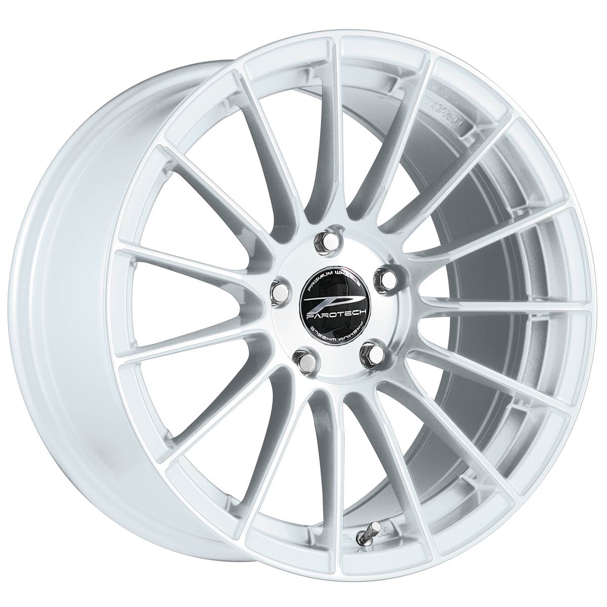 Jante Aluminium Parotech 15 Pouces White Brillant