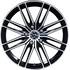 Jante aluminium Cesam 15 pouces Black Poli Satine