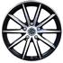 Jante aluminium Cesam 15 pouces Black Poli Satine