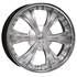 Jante aluminium Parotech 22 pouces Hyper Silver Bord Inox