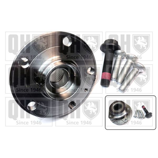 1 kit de roulement de roue avant Quinton Hazell QWB1348
