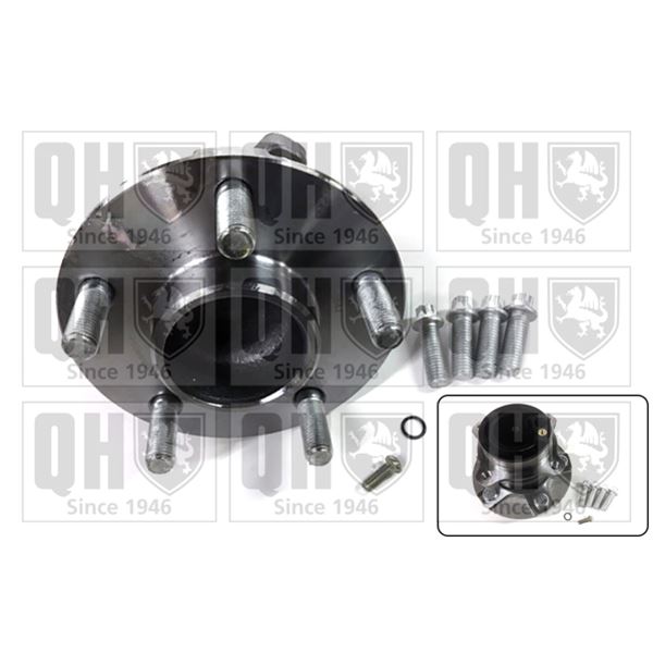 1 kit de roulement de roue arrière Quinton Hazell QWB1369
