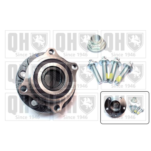 1 kit de roulement de roue avant/arrière Quinton Hazell QWB1392