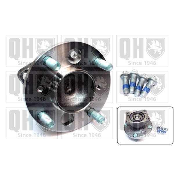 1 kit de roulement de roue arrière Quinton Hazell QWB1407