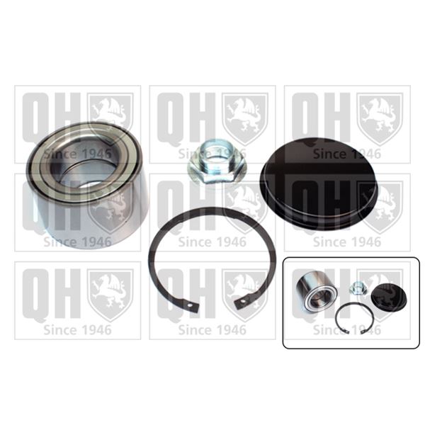 1 kit de roulement de roue arrière Quinton Hazell QWB1562