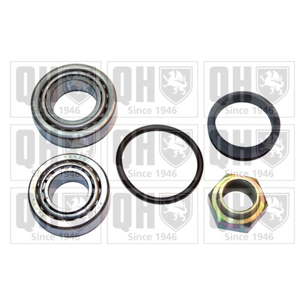 1 kit de roulement de roue arrière Quinton Hazell QWB459