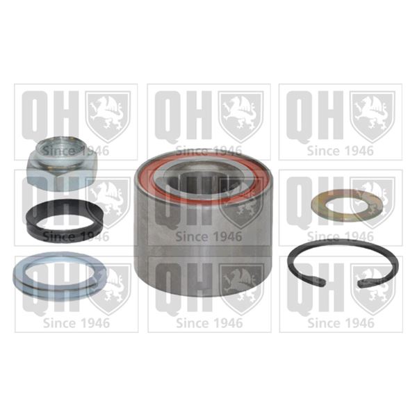 1 kit de roulement de roue arrière Quinton Hazell QWB503