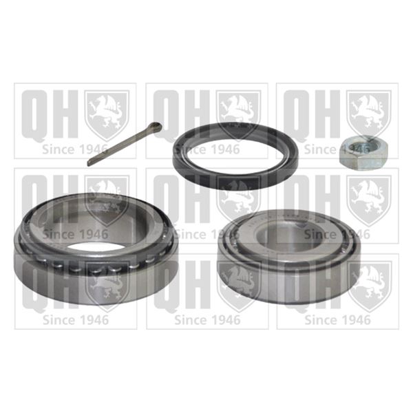 1 kit de roulement de roue avant Quinton Hazell QWB586
