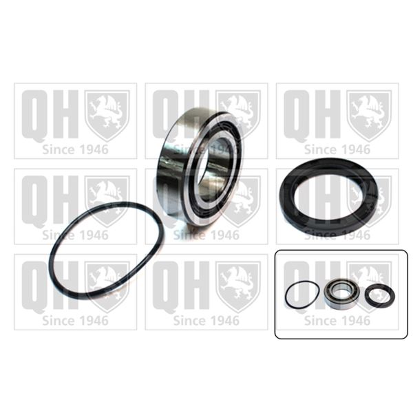 1 kit de roulement de roue arrière Quinton Hazell QWB612