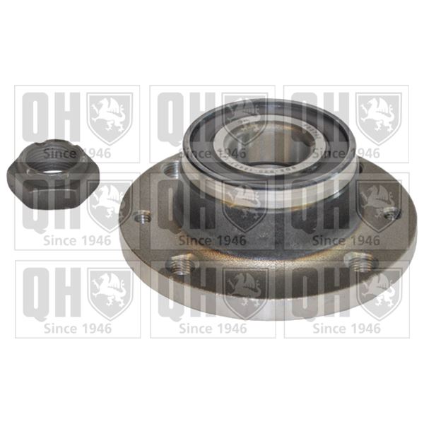 1 kit de roulement de roue arrière Quinton Hazell QWB736