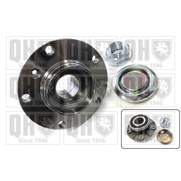 1 kit de roulement de roue avant Quinton Hazell QWB786