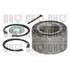 1 kit de roulement de roue avant Quinton Hazell QWB935