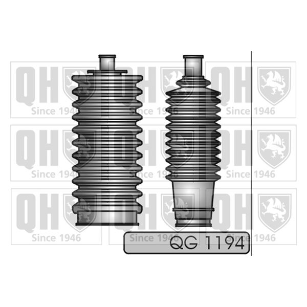 1 soufflet de crémaillère de direction Quinton Hazell QG1194