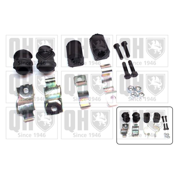 1 kit de barre stabilisatrice Quinton Hazell EMBK2076