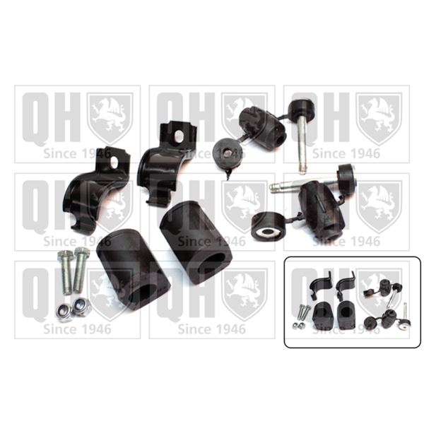 1 kit de barre stabilisatrice Quinton Hazell EMBK2408