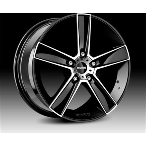 Jante MOMO Strike2 Black Polish 7x16 5x112ET40