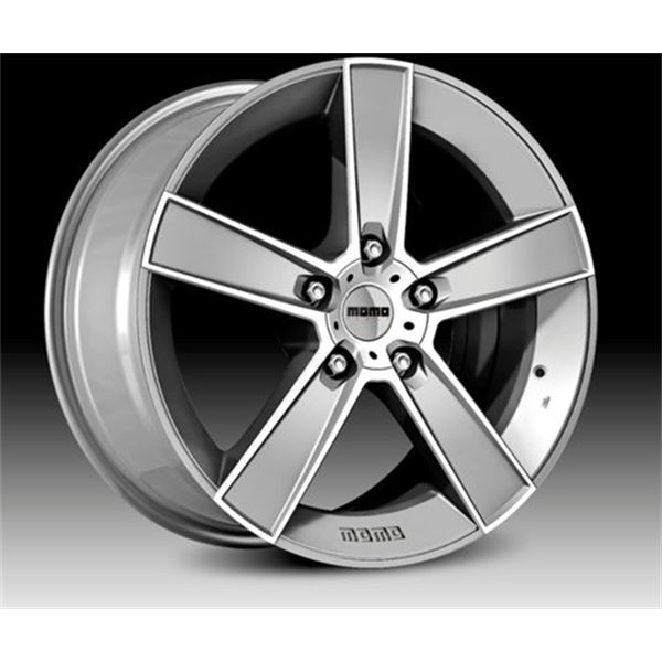 Jante MOMO Strike2 Silver Polish 8x18 5x100ET35