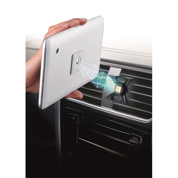 SUPPORT GRILLE AERATION TETRAX XWAY POUR GPS ET MINI TABLETTE