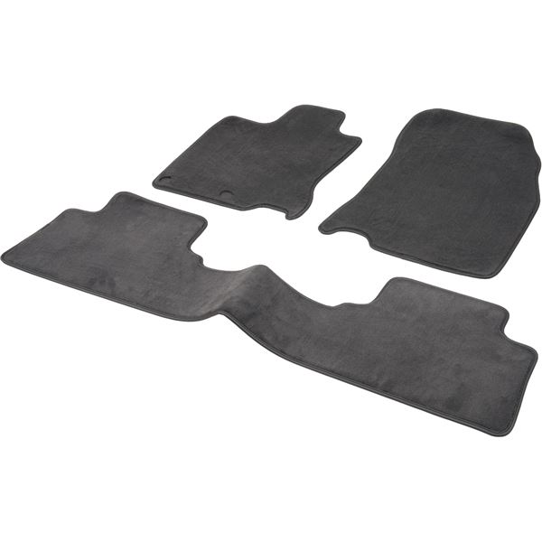 3 Tapis avec pont SUR MESURE pour RENAULT TWINGO 3 09/14->