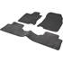 3 Tapis avec pont SUR MESURE pour RENAULT TWINGO 3 09/14->