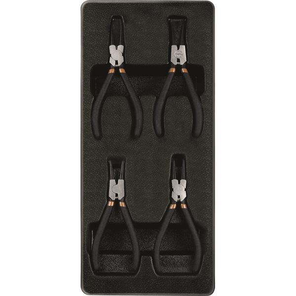 Servante d'atelier 4 tiroirs et 125 outils Z-COMP125AU AmPro