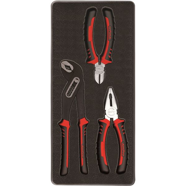 Servante d'atelier 4 tiroirs et 125 outils Z-COMP125AU AmPro