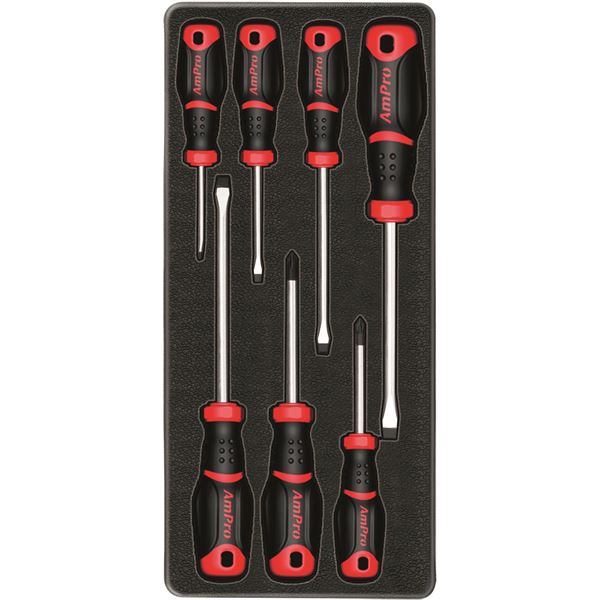 Servante d'atelier 4 tiroirs et 125 outils Z-COMP125AU AmPro